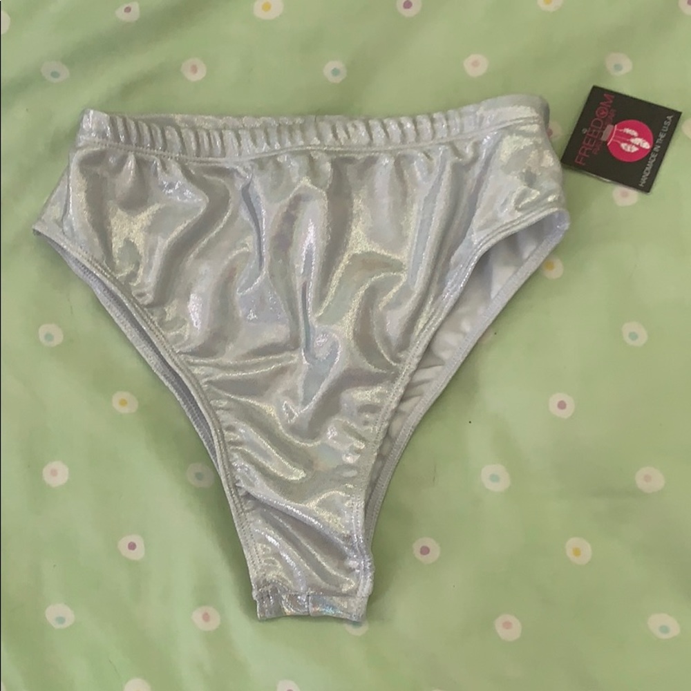Moon Shower High Waisted Brazilian Bottoms